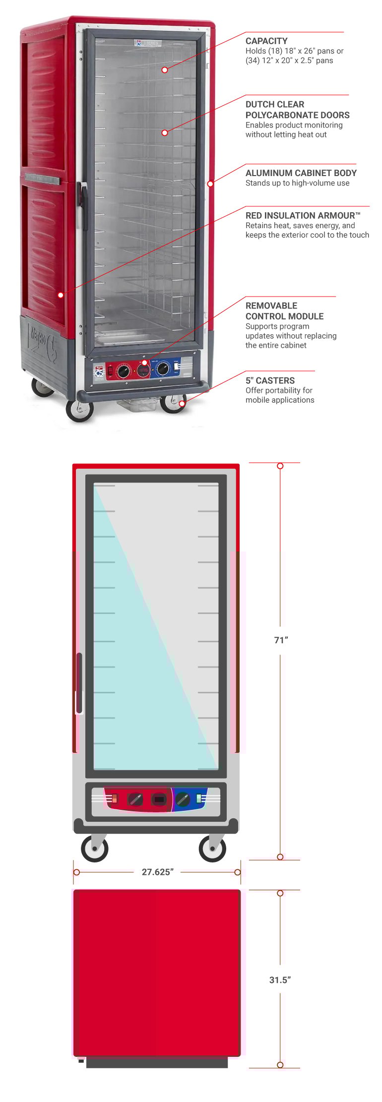 Metro C539CFC4 Features