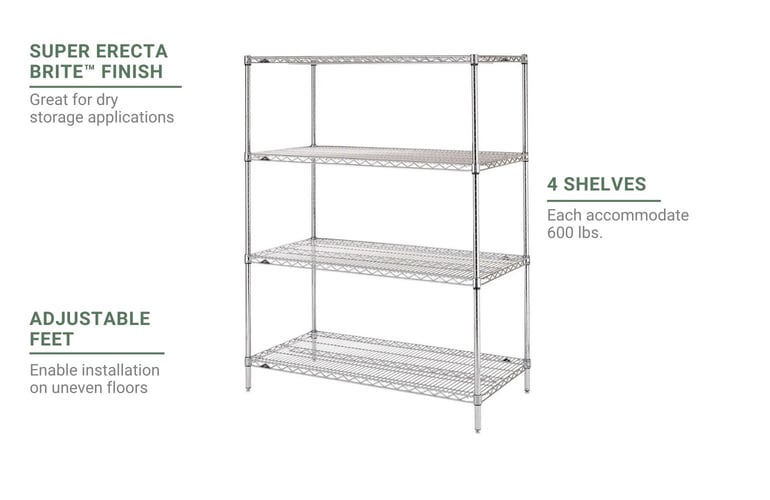 Shelf Fits L-1848 Metro-Style Shelves