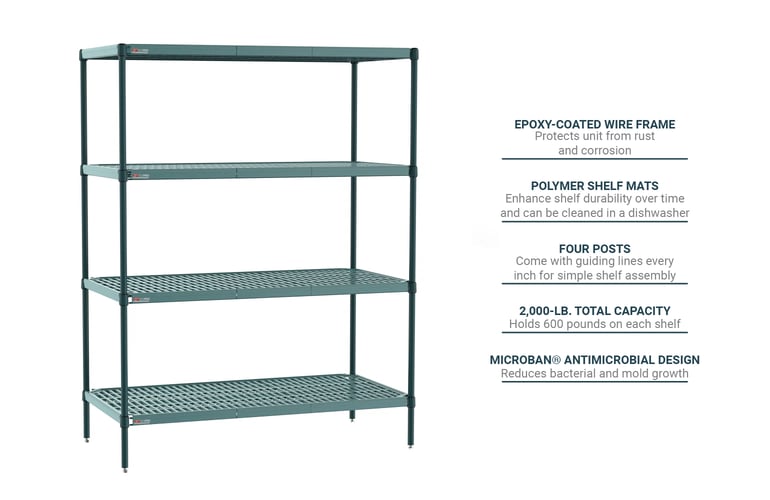 Shelf Fits L-1848 Metro-Style Shelves