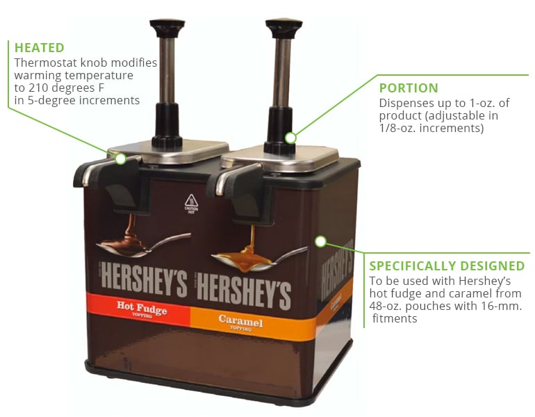 HERSHEY'S Hot Beverage Machine, Brown (Discontinued by