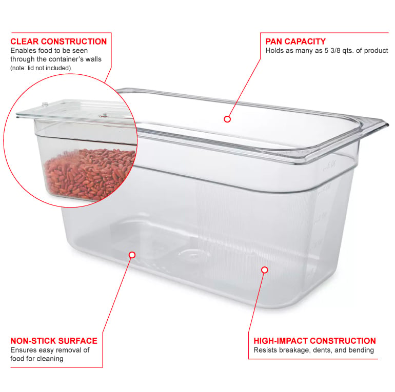 Rubbermaid 118p Features