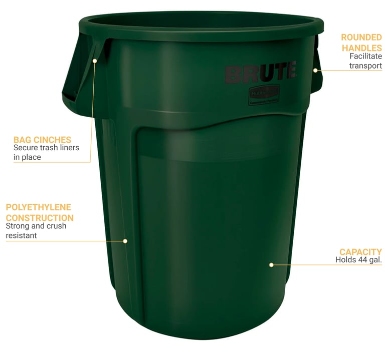 Rubbermaid 1779741 Features