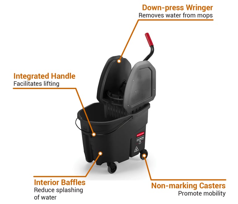 Rubbermaid 1863898 Features