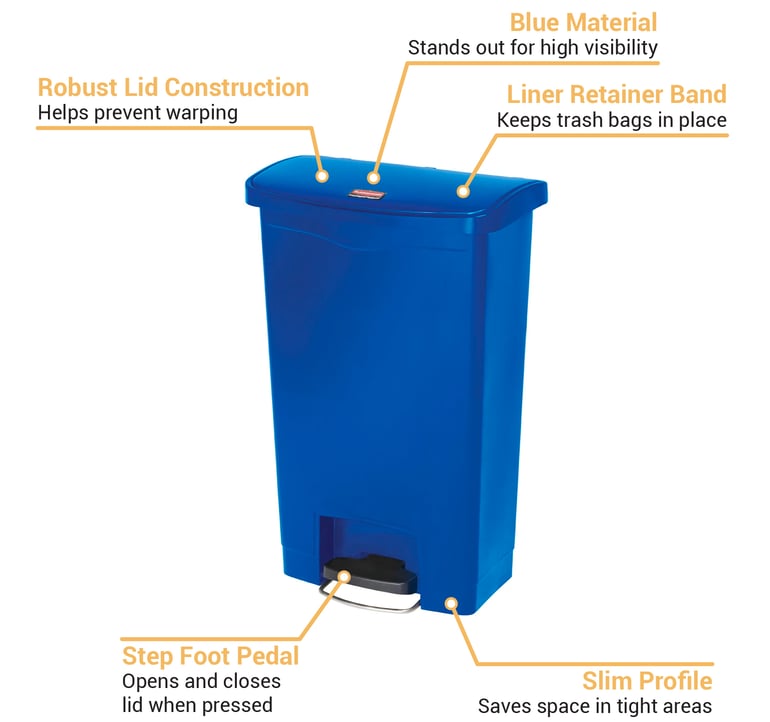 Rubbermaid 1883593 Features