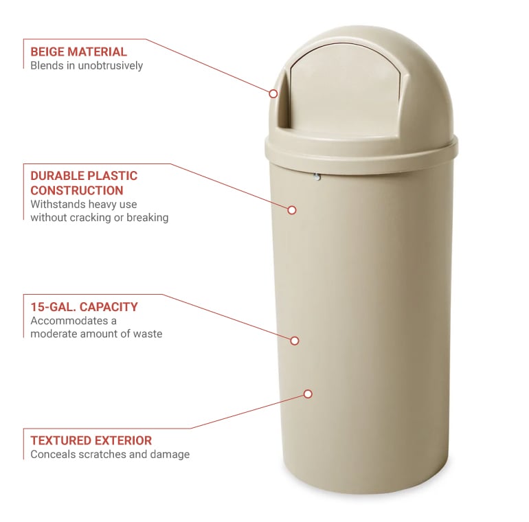 Rubbermaid 816088be Features