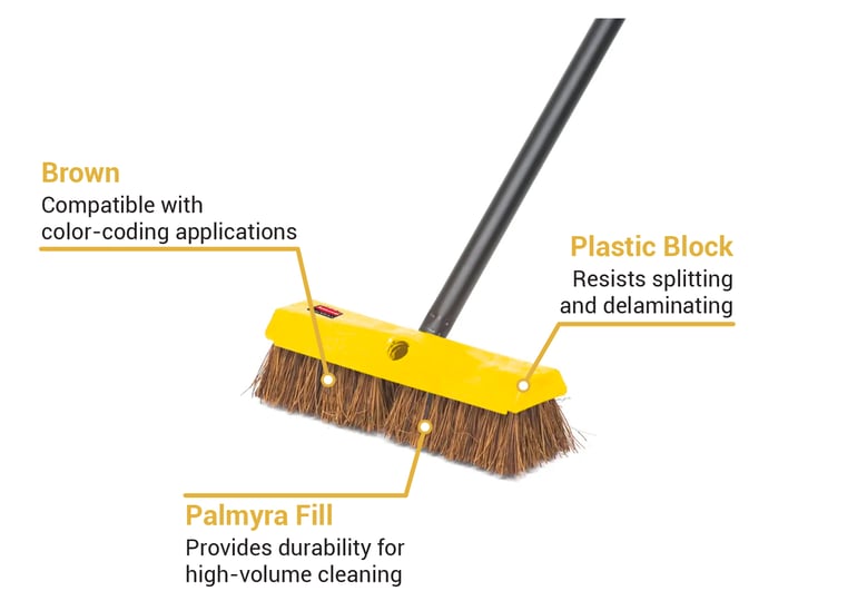 Rubbermaid FG9B3400BRN Features