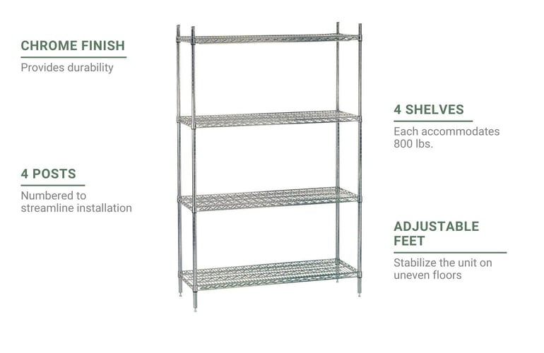 Advance Tabco ECC1448 Features