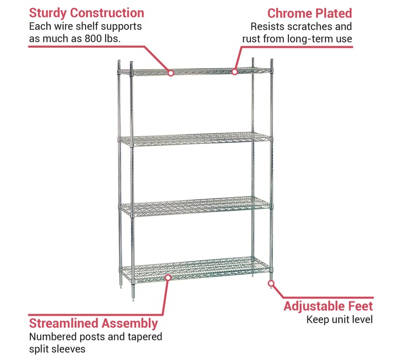 Advance Tabco ECC2460X Features