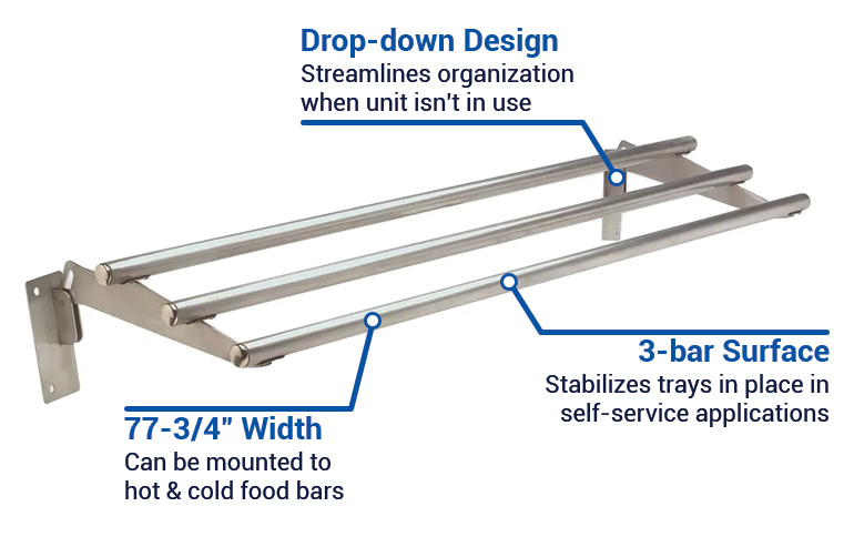 Advance Tabco TTR5D Features