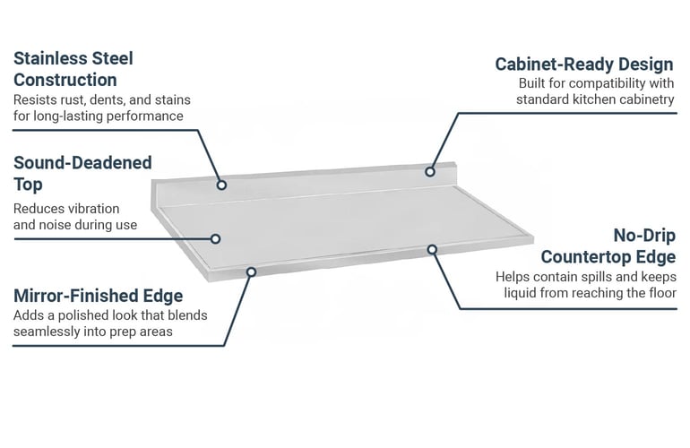 Advance Tabco VCTF243 Features