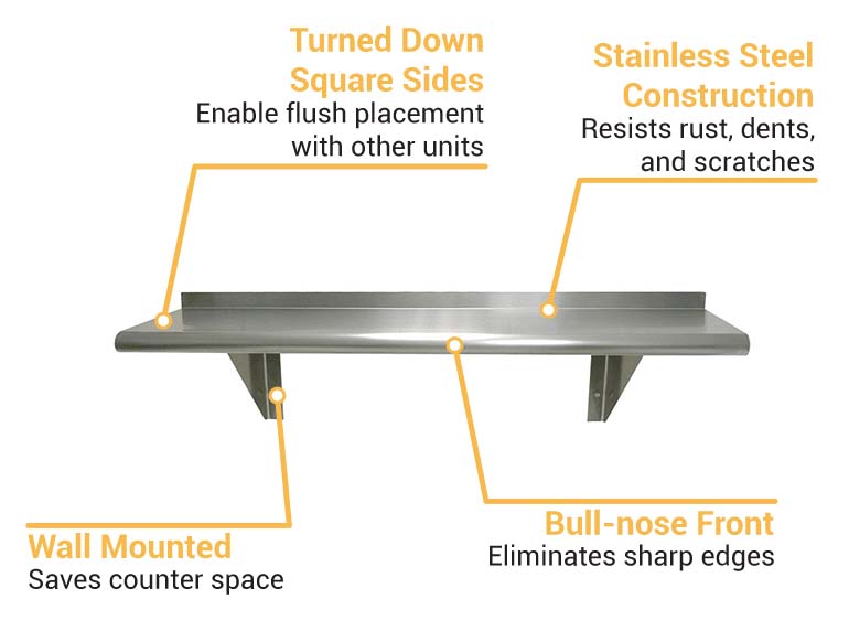 Advance Tabco WS10120 Features