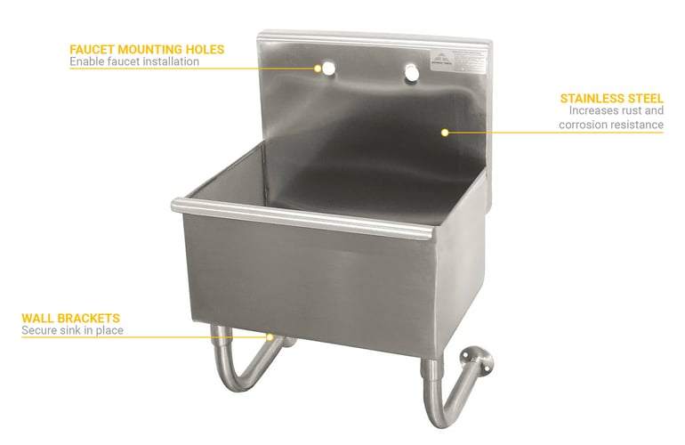 Advance Tabco WSS1625 Features