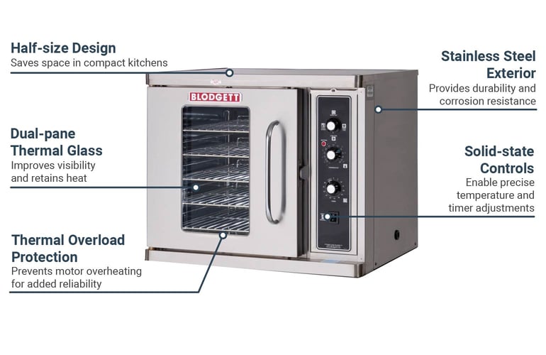 Blodgett CTBA2202401 Features