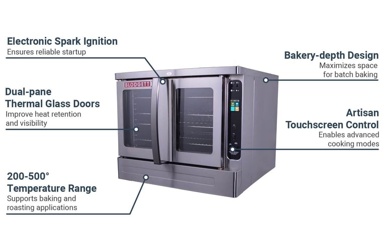 Blodgett DFG200BNG Features