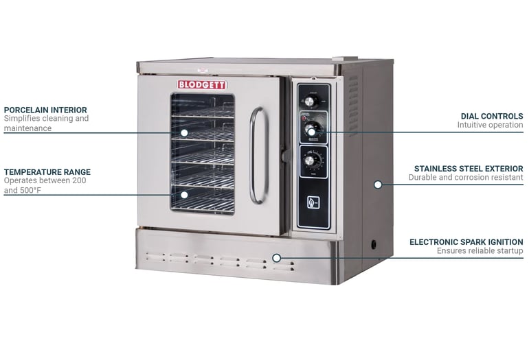 Blodgett DFG50ALP Features