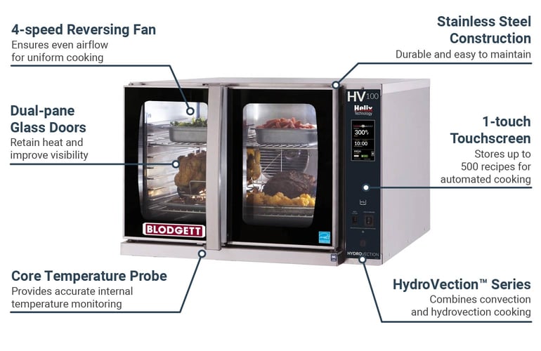Blodgett HVH100EB2083 Features