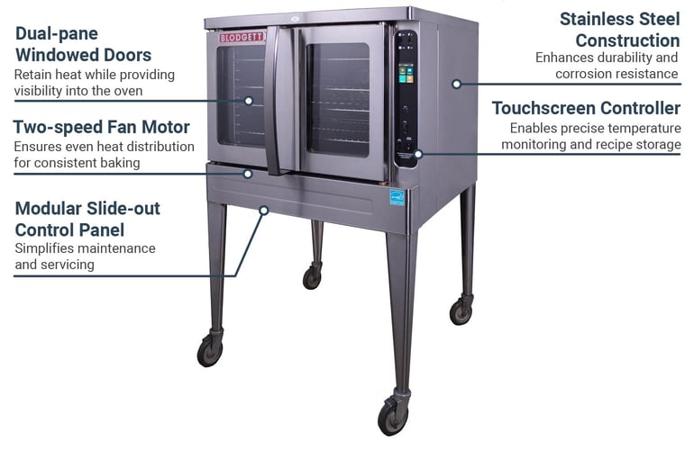 Blodgett MARKV200SGL2083 Features