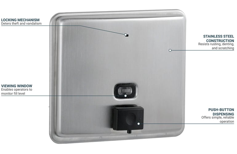Bobrick B4063 Features