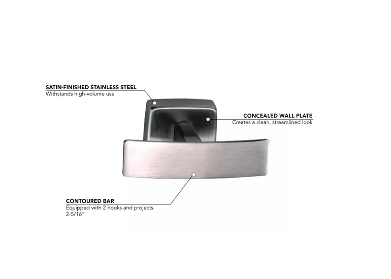 Bobrick B6727 Features