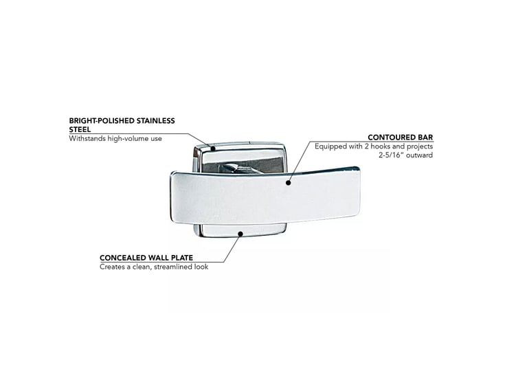 Bobrick B672 Features