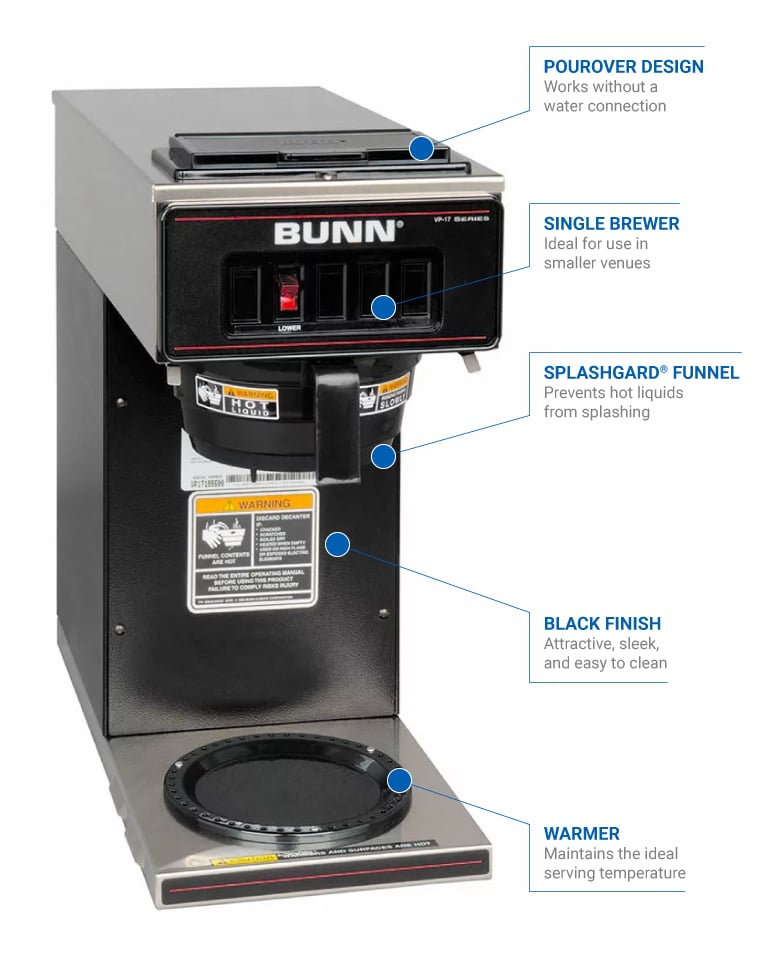 Bunn 133000011 Features