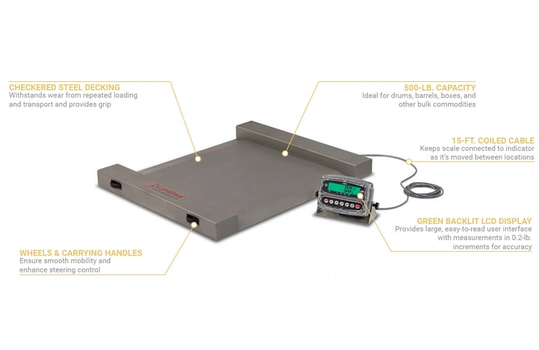 Detecto RW500 Features