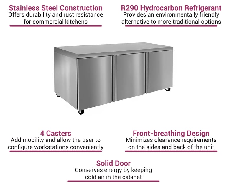 Delfield 4472NP Features