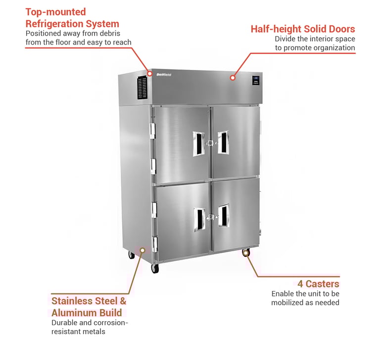 Delfield 6151XLSH Features