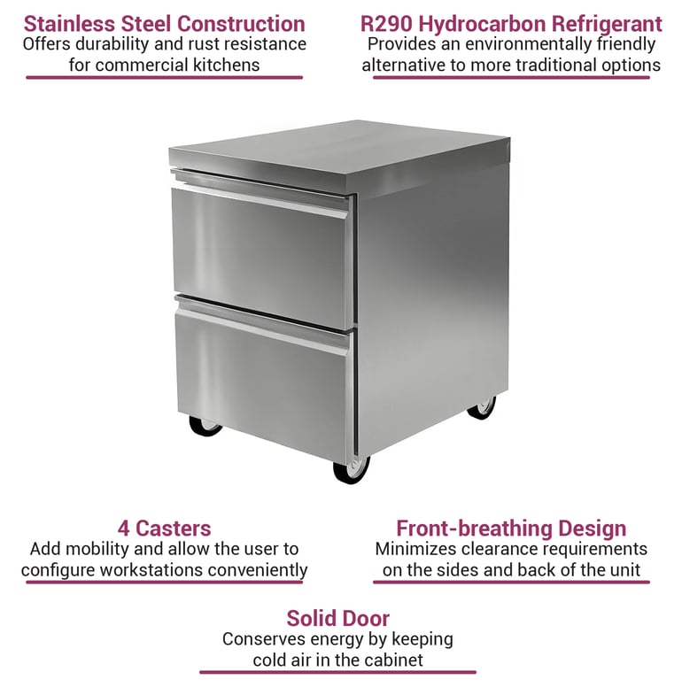 Delfield D4424NP Features