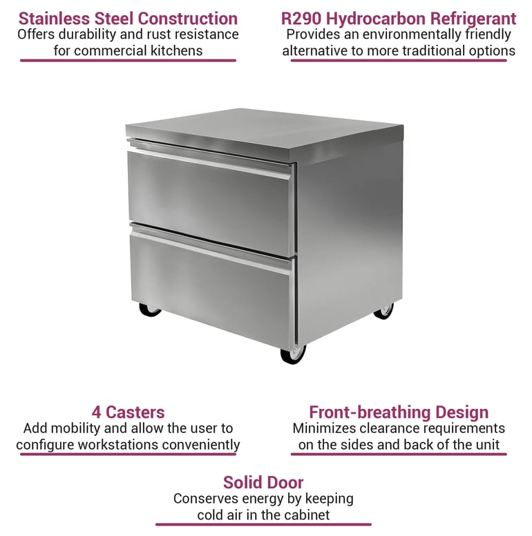 Delfield D4432NP Features