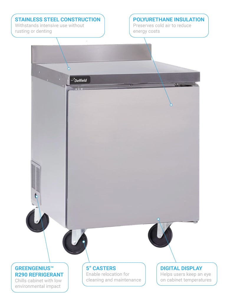 Delfield GUR27BPS Features