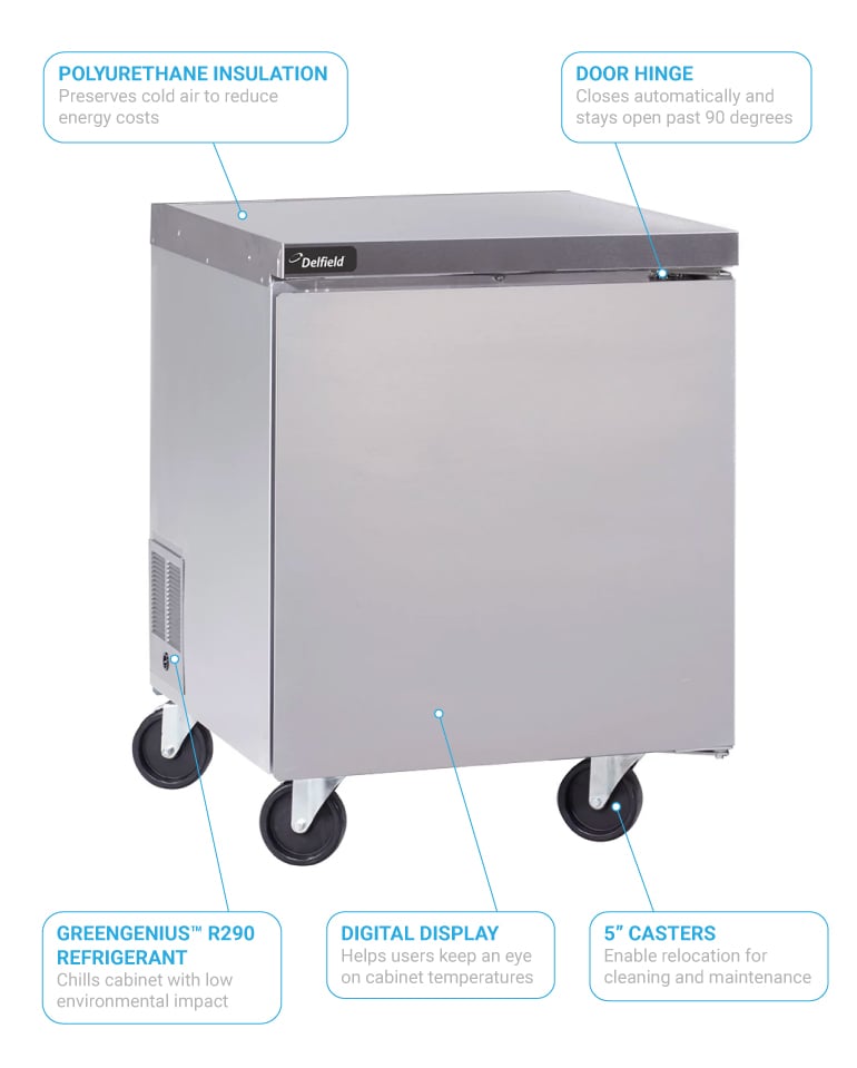 Delfield GUR27PS Features