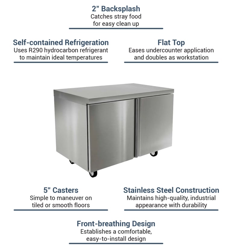 Delfield ST4448NP Features