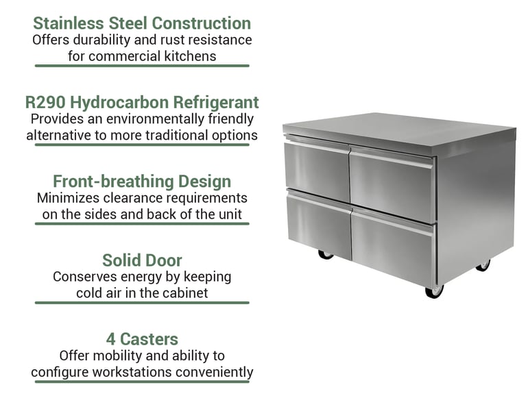 Delfield STD4460NP Features