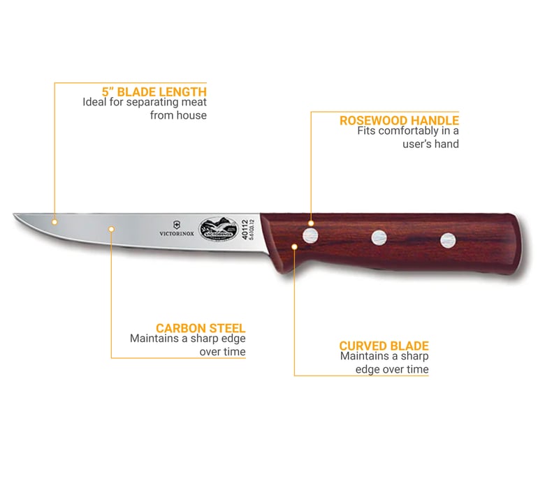 Victorinox 6 inch boning knife rosewood on sale