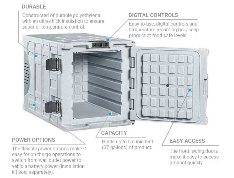 Coldtainer USA f0140fdn Features