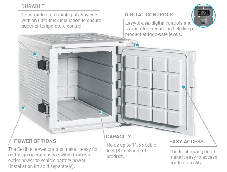 Coldtainer USA f0330fdn Features