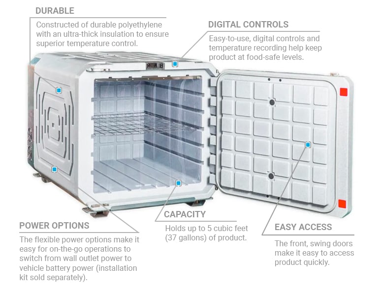 Coldtainer USA f0720fdn Features