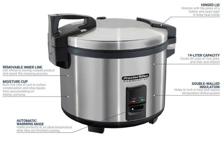 Rice Cooker Big Capacity Restaurant Using Cooking National