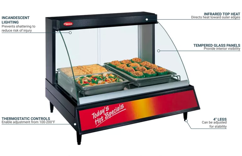 Hatco GRCD2P Features