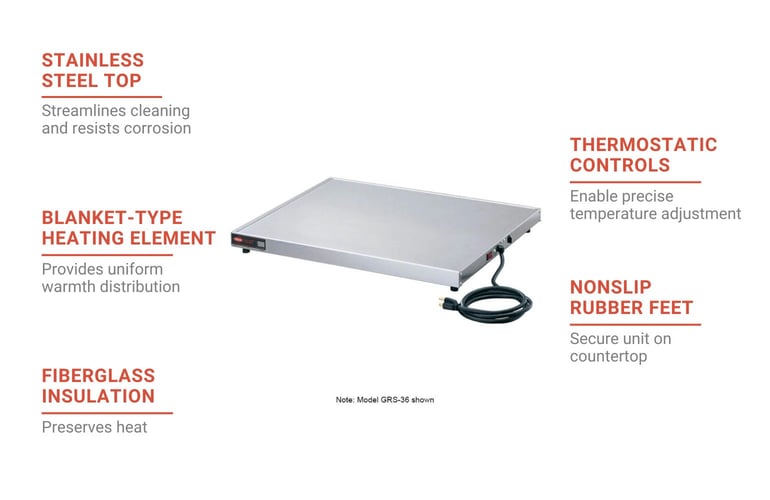 Hatco GRS30A Features