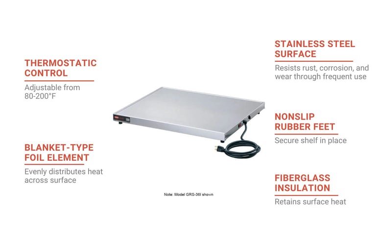 Hatco GRS42L Features