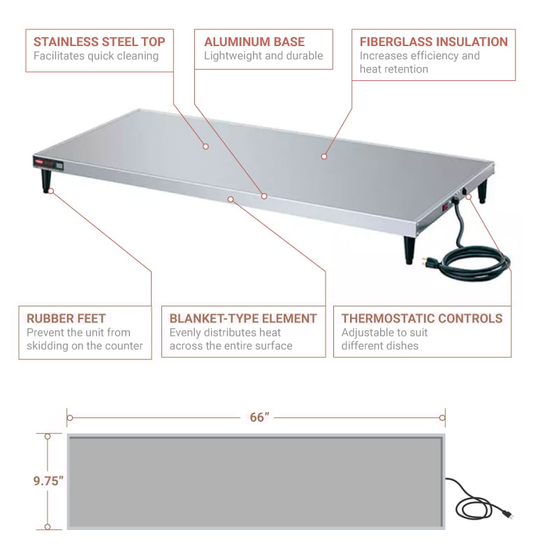 Hatco grs66c Features