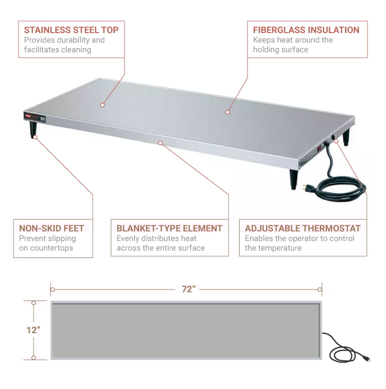 Hatco grs72d Features