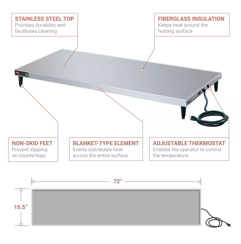 Hatco grs72f Features