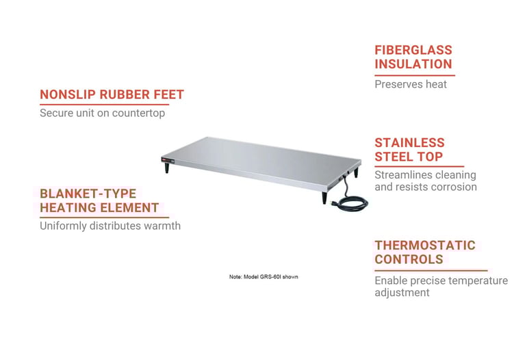 Hatco GRS72G Features
