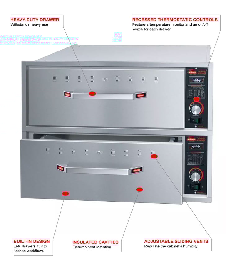 Hatco HDW2B120QS Features