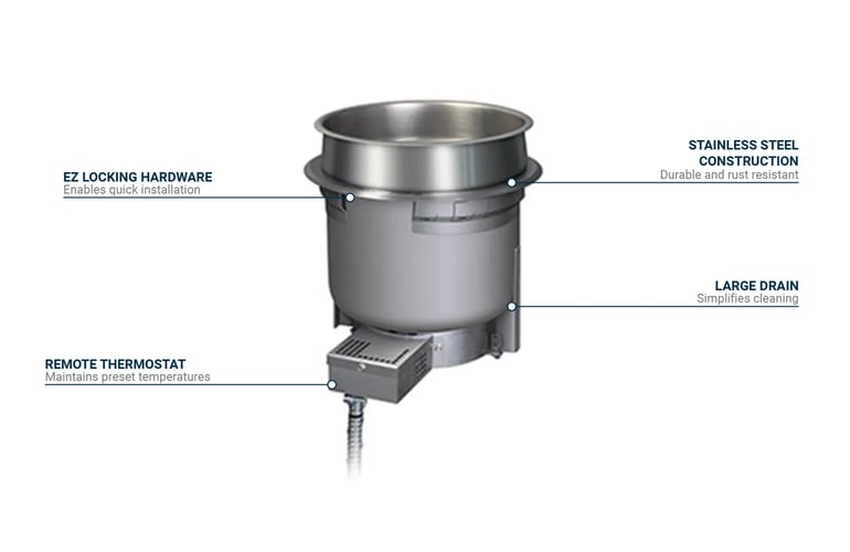 Hatco HWBH7QTD208 Features