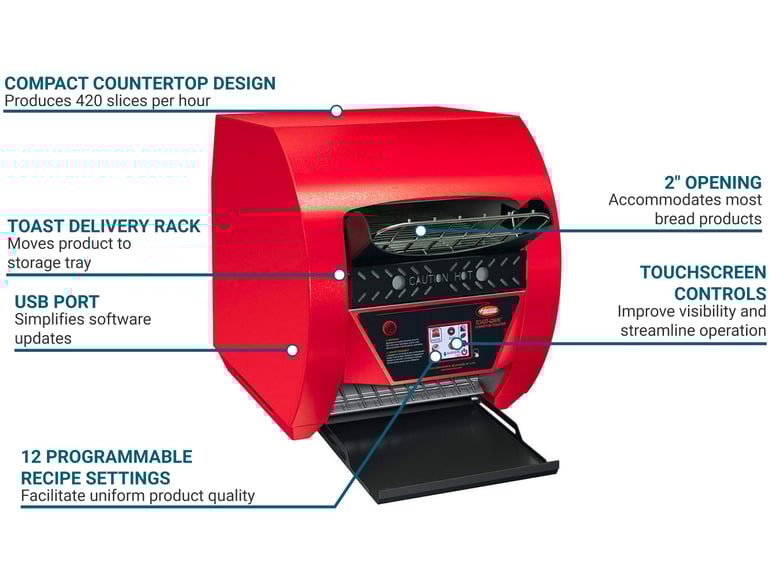 Hatco TQ3400R1201 Features