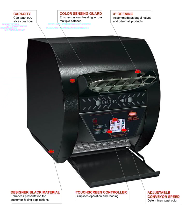 Hatco tq3900hb2081 Features